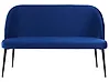 Dining Bench 2 Seater OSBY Velvet Navy Blue