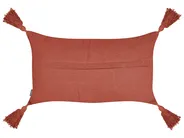 Set van 2 sierkussens VALVARIA 30 x 50 cm Katoen Rood chevron patroon_940192