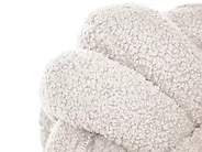 Set of 2 Decorative Cushions MALNI 19 x 19 cm Boucle Off-White Solid_854885