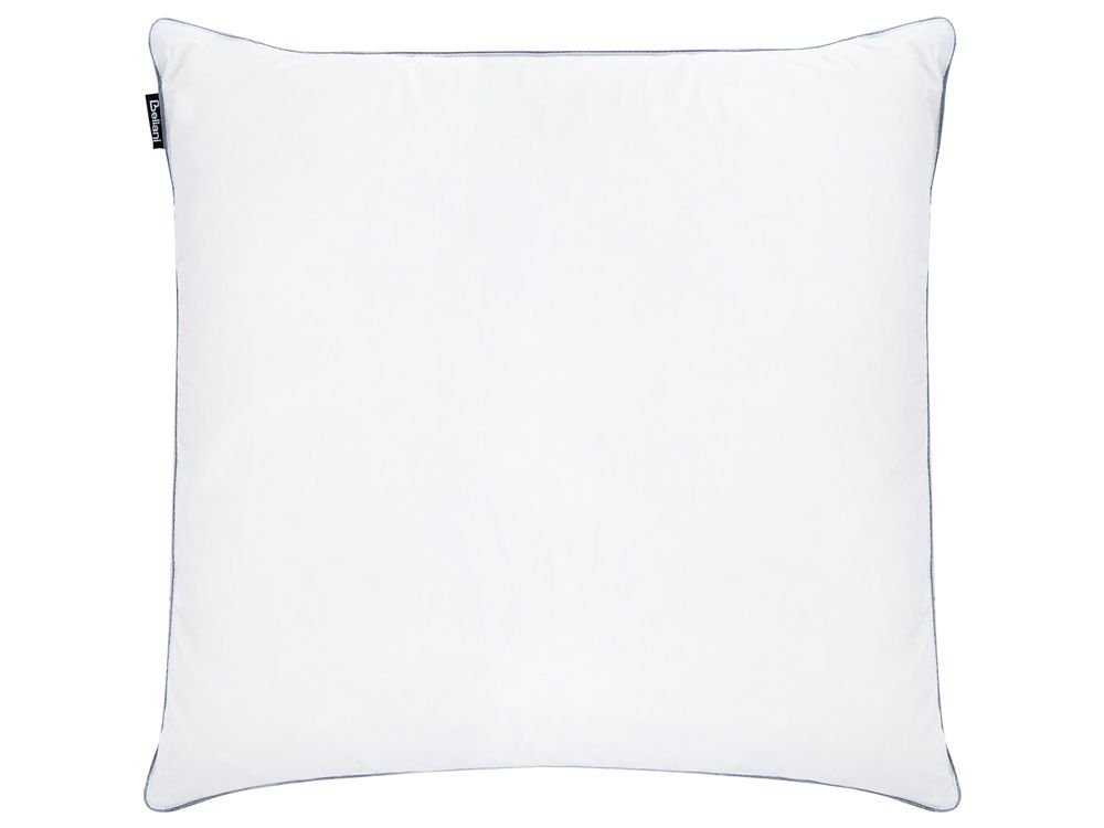 Cuscino a 3 camere TEIDE Alto 80 x 80 cm Piuma e piumino d'anatra Bianco