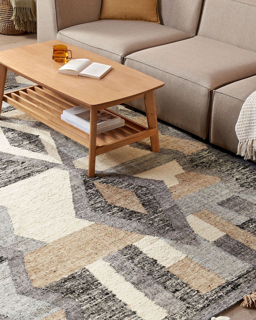 Rug AYGEZARD Multicolour 200 x 300 cm Kilim Wool