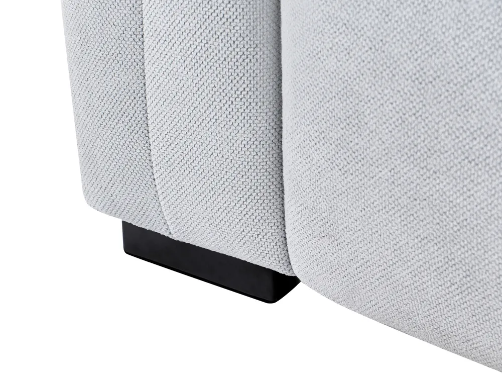 Sofa 3 Seater FAUSKAN Fabric Light Blue_969043