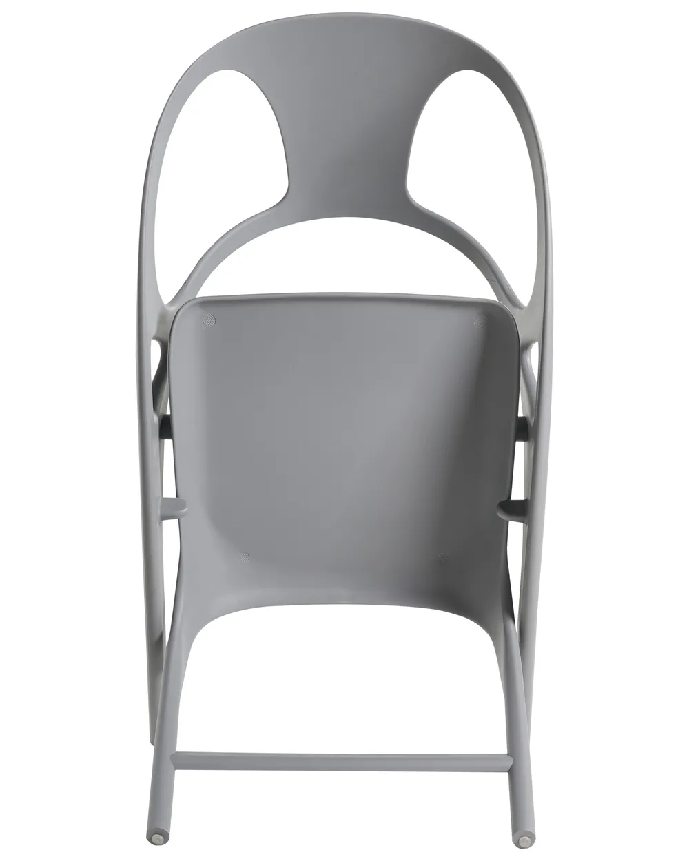 Set of 4 Garden Chairs NEMI Folding Grey_990611