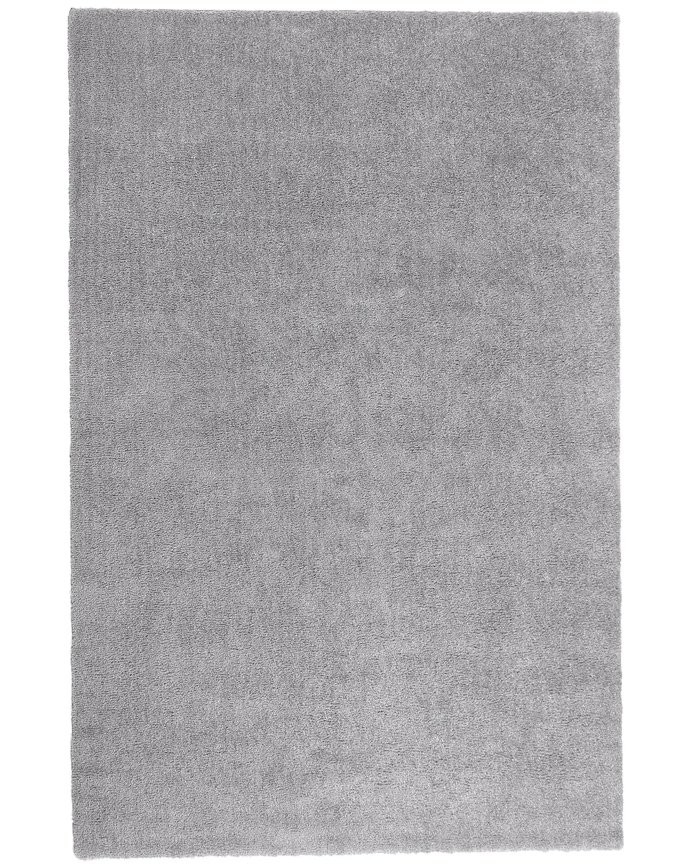 Shaggy Tapis De Salon, À Poils Longs, Motif Uni, Gris, 80 X 150 Cm