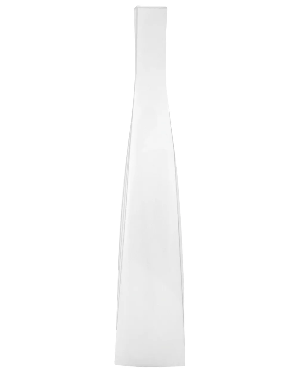 Wazon dekoracyjny THAPSUS 39 cm Ceramika Biały_734301
