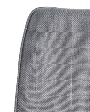 Sedia da ufficio CASTILE Lino sintetico Grigio scuro_1072512