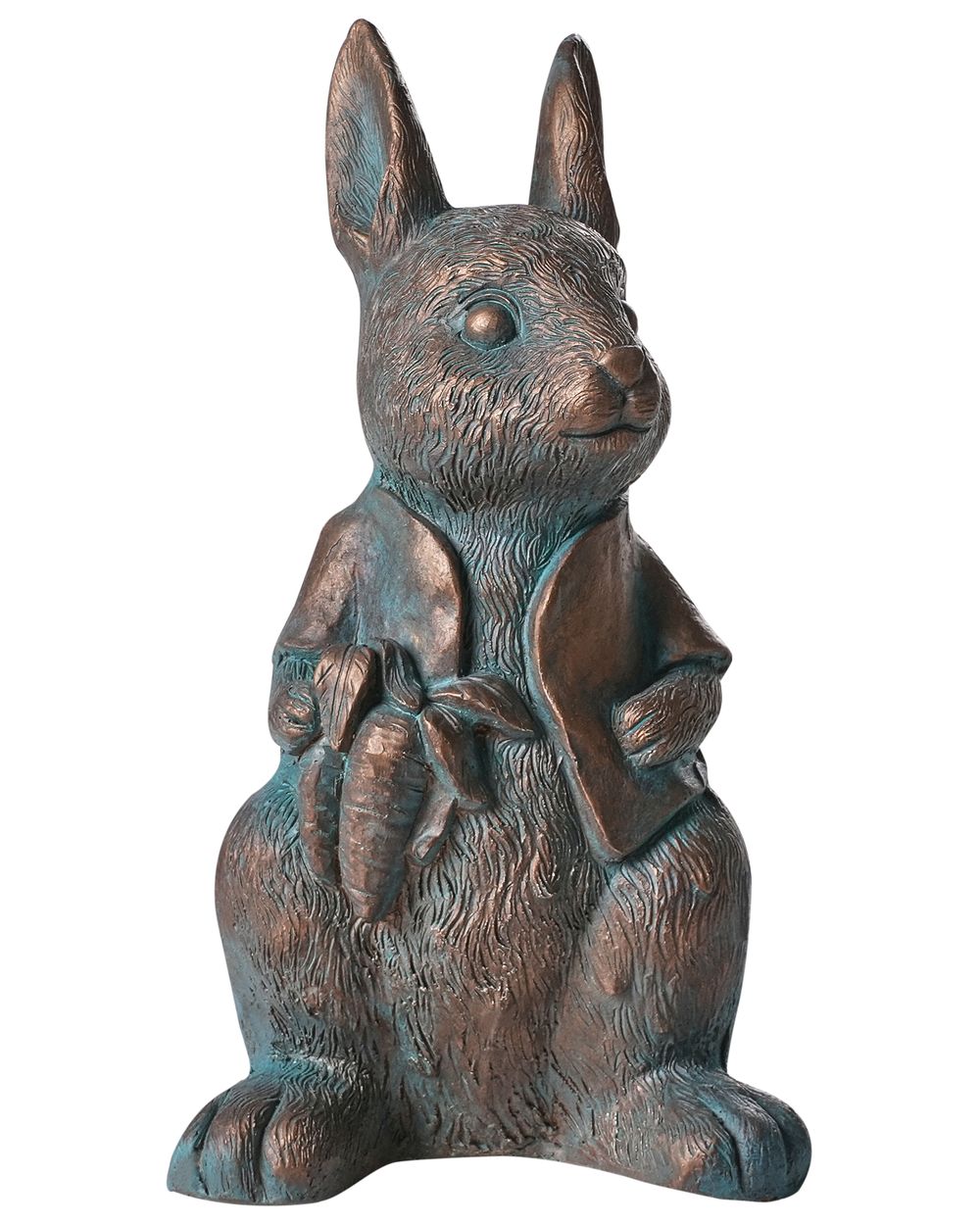 Garden Figurine TONDON Rabbit 37 cm Brown
