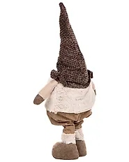 Set of 3 Christmas Decorations KOSKENKORVA 70/58-80/80-104 cm Gnome Brown_1174186