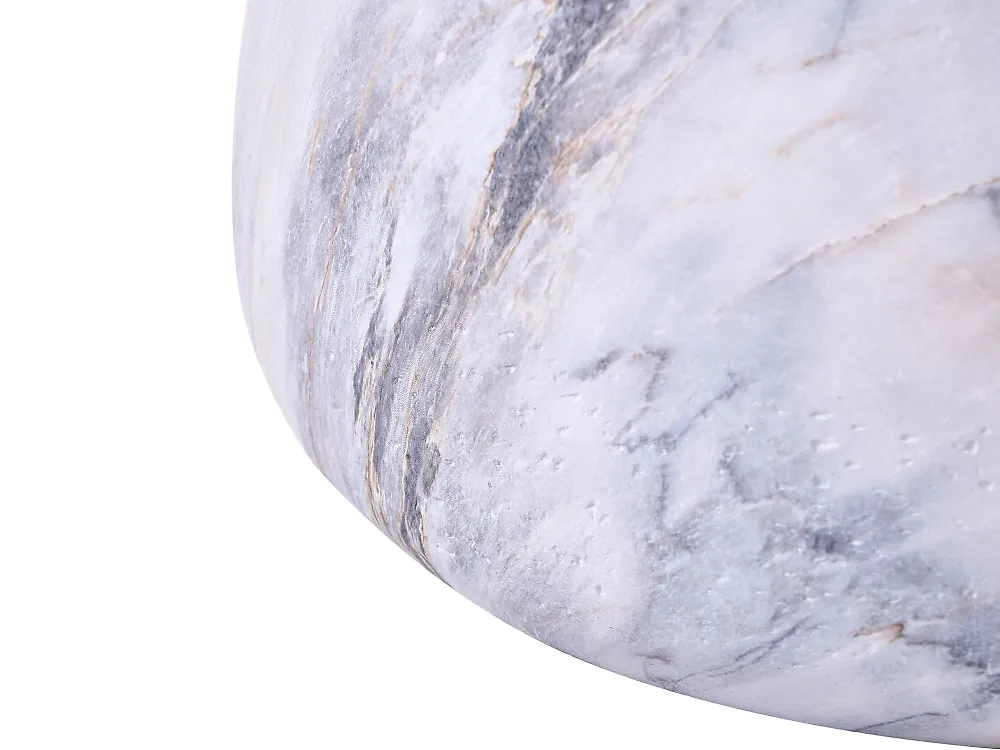 Side Table BIENTINO 46 cm 46 cm Grey Marble_1192591