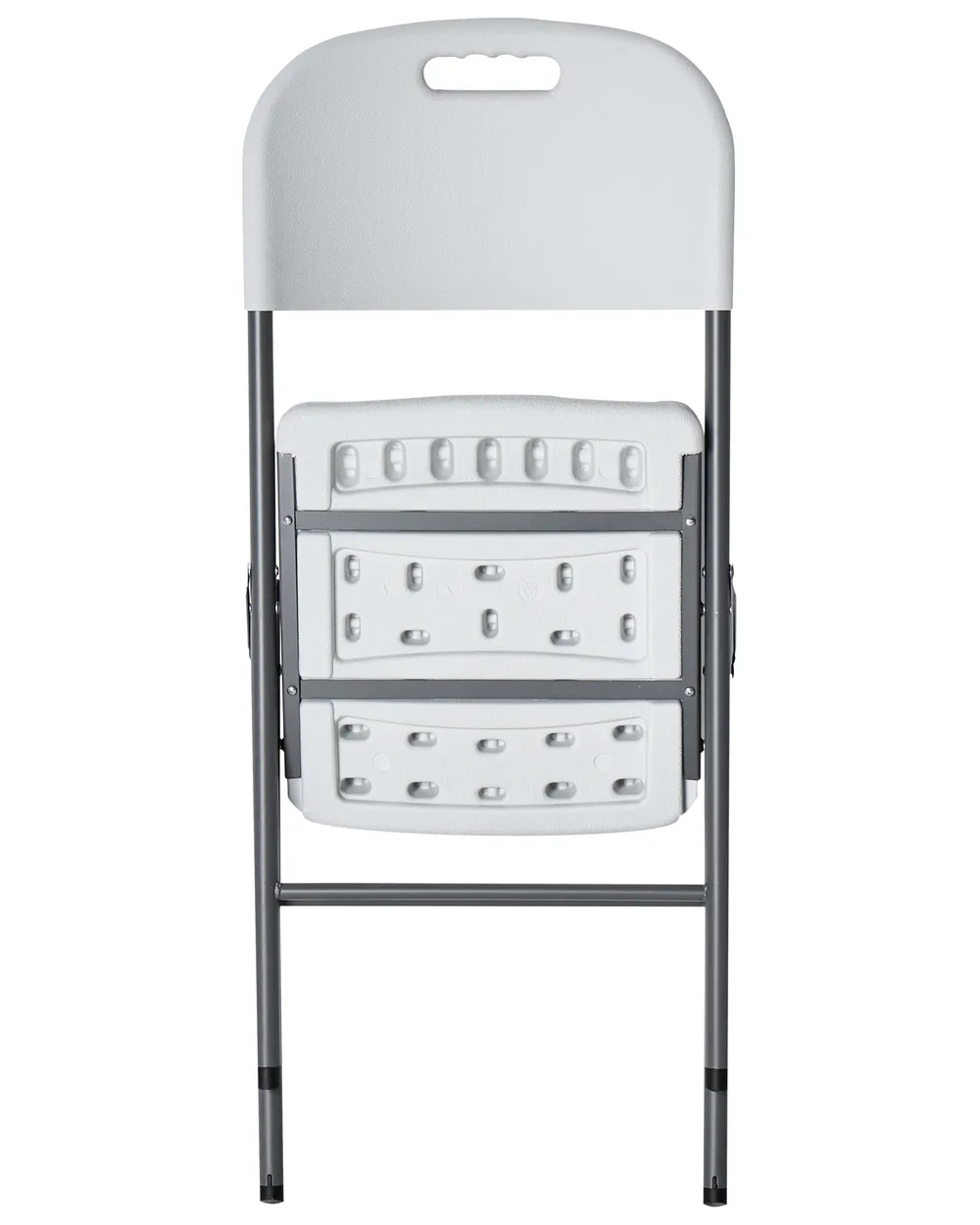 Set of 2 Garden Chairs CUGNOLI Folding White_993277