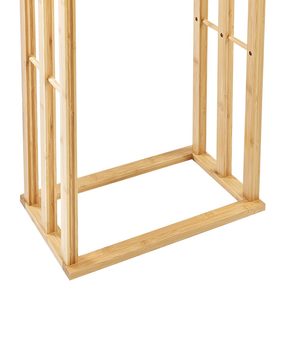 Bamboo towel stand top