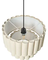 Pendant Lamp BELESSA Linen Light Beige_1016940
