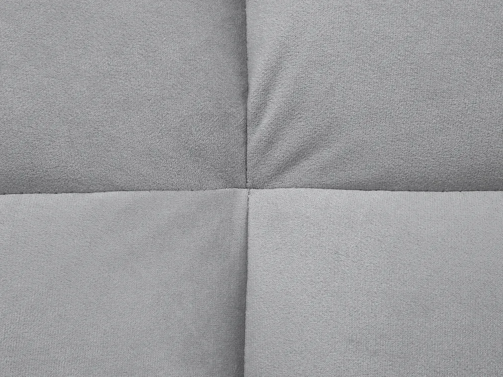 Sofa Bed 3 Seater SILJAN Fabric Light Grey Grey_702080