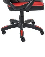 Office Chair IGNIS Faux Leather Red_1072866