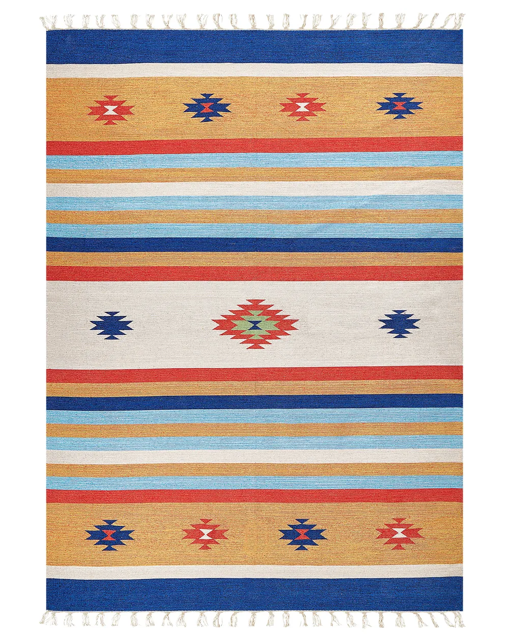 Dywan bawełniany kilim wielokolorowy TARONIK Różne rozmiary