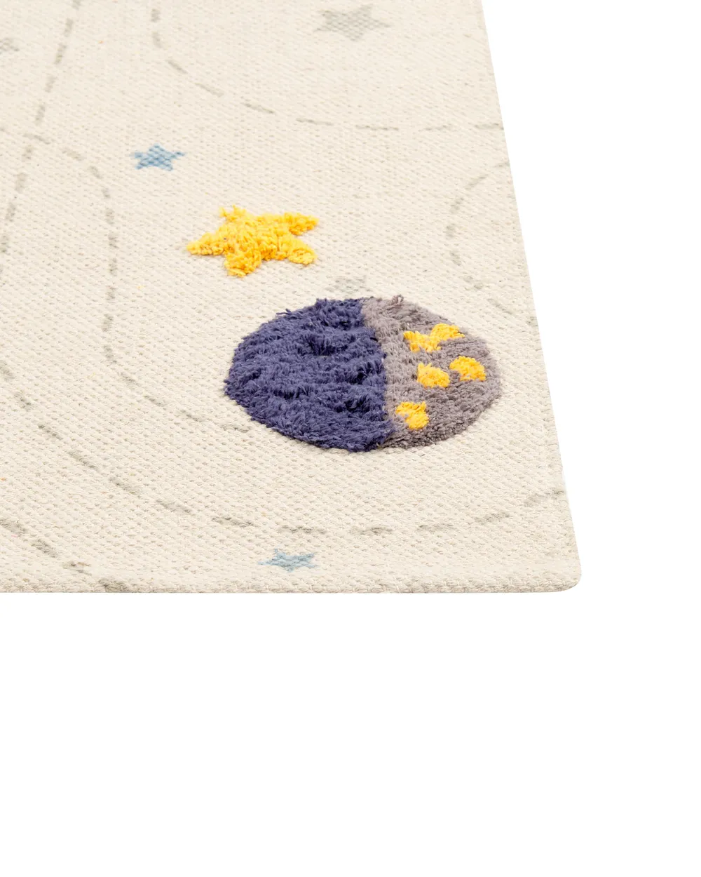 Tappeto per bambini LANGSA Beige 80 x 150 cm Cotone_864183