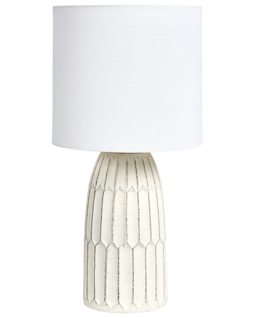 Lampe à poser BELIHUL Céramique Blanc cassé