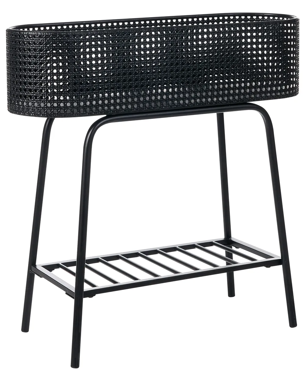 Kwietnik LINNAEA 60 cm Metal Czarny