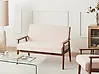Sofa 2 Seater ESRUM Boucle Dark Brown/ Beige
