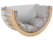 Multifunctional Climbing Arch NIMBIN Pine Wood Light Brown Montessori_1047442