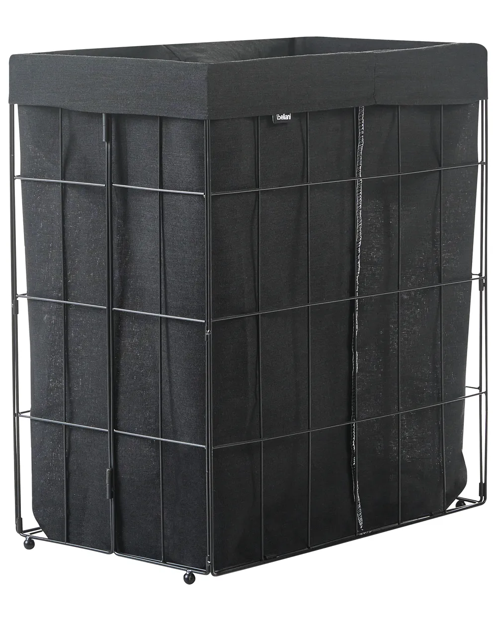 Kosz na pranie CULPINA Metal Czarny 100 L