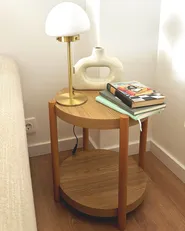 Side Table CONNELL Light Brown_1001385