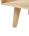 Comodino 2 cassetti legno chiaro RUPERT_934763