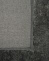 Vloerkleed polyester donkergrijs 200 x 200 cm EVREN_758616