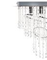 Křišťálový lustr ⌀ 35 cm stříbrný ESMELLE_919391