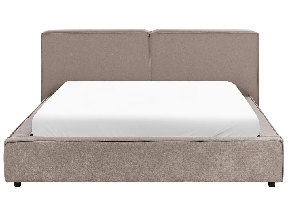 Waterbed Fabric LINARDS 160 x 200 cm (EU King Size) Taupe_980675