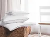 Bed Pillow PELISTER Low 50 x 60 cm Microfibre White