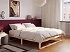 Bed without Headboard Pine Wood TALAIRAN 160 x 200 cm (EU King Size) Light Brown