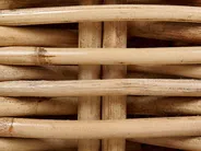 Leżak ogrodowy z poduszką BELSITO Rattan Naturalny_928043