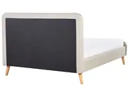 Letto Tessuto RENNES 140 x 200 cm Beige chiaro_684068