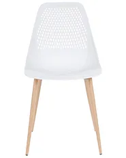 Set of 4 Dining Chairs HAZELTON White_948885