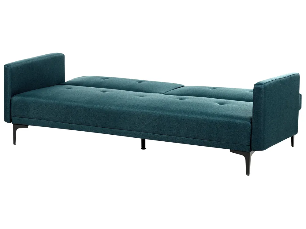 Sofa Bed Seater LUCAN Fabric Blue