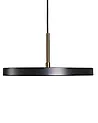 Lámpara LED colgante EVENLODE Metal Negro