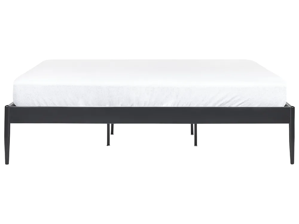 Bed Metal VAURS 180 x 200 cm (EU Super King) Black_863454