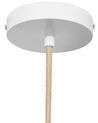 Lampe suspension ton naturel et beige LUYANO_891603