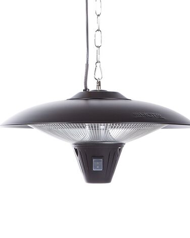 Ceiling Mounted Electric Patio Heater Black KABA