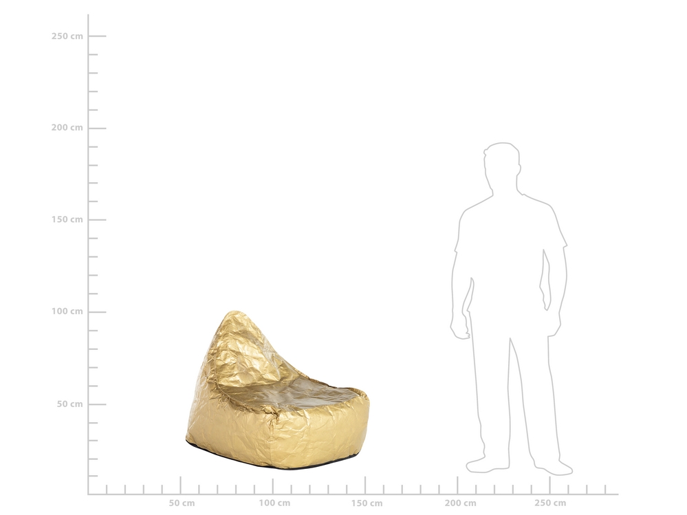 Gold bean bag outlet