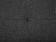 Lit à eau Tissu LA ROCHELLE 140 x 200 cm Gris foncé_844874