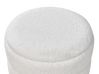 Storage Stool Boucle White OKATON_937608