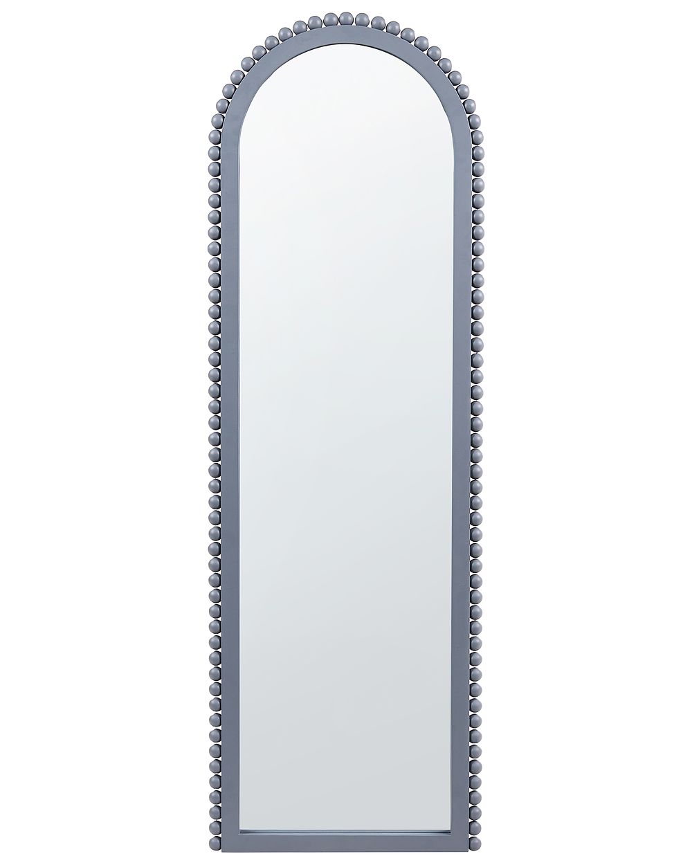 Lustro ścienne BARENTON 53 cm 165 cm Szary