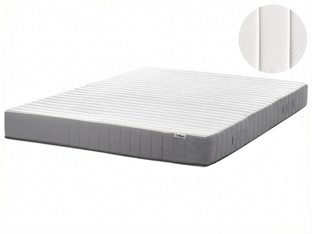 Materac kieszeniowy z pianką termoelastyczną BREEZE HYBRID 7 PLUS H2/3 średnio twardy 160 x 200 cm