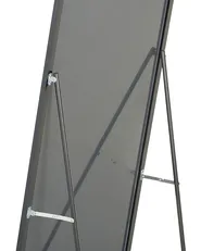 Standing Mirror BEAUVAIS 156 cm Metal Black_844269
