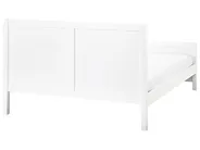Bett mit Lattenrost Holz CHAMPAGNAT 140 x 200 cm Weiß_960202