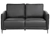 Sofa 2 Seater CILENS Fabric Black