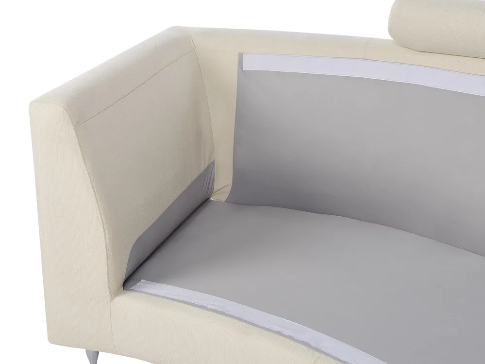 Sofa półokrągła dla 7 osób ROTUNDE Beżowy_950172