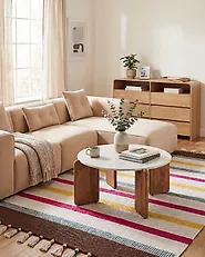 Rug HISARLI Multicolour 140 x 200 cm Cotton_1183544